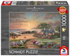 Puzzle 1000 Thomas Kinkade Dom nad Morzem (Schmidt)