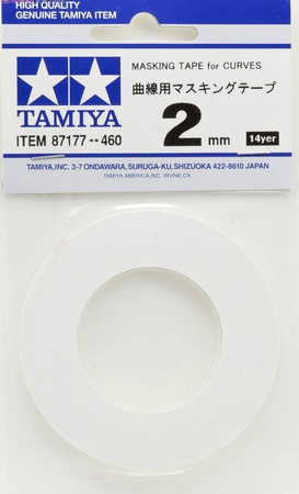 Tamiya 87177 2mm Masking Tape for Curves 
