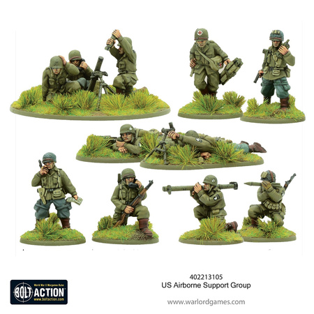 Bolt Action WWII US Airborne Support group 1944-45
