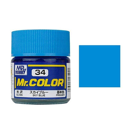 Mr. Color C34 Sky Blue (Gloss)