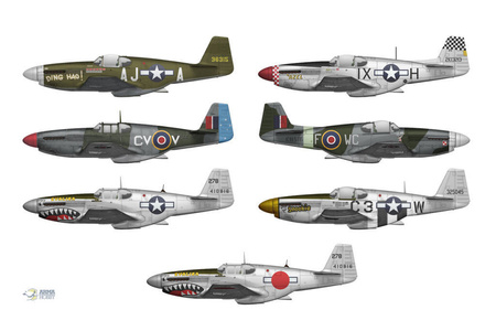 Arma Hobby 70038 Mustang P-51B/C Expert Set