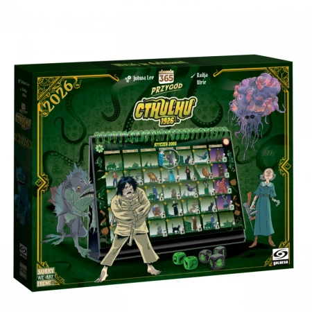 Kalendarz 2026 - 365 przygód - Cthulhu