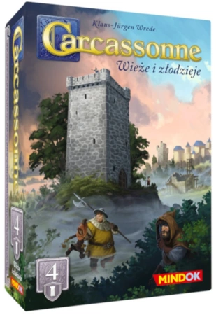 Carcassonne rozszerzenie 4. Wieże i Złodzieje (trzecia edycja)