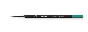 Vallejo Brushes B03020 Precision size 2/0 pędzel pędzel okrągły z trójkątnym trzonkiem