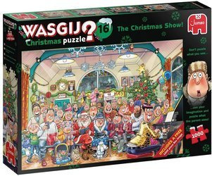 Puzzle 2x1000 Wasgij Christmas 16 The Christmas Show!