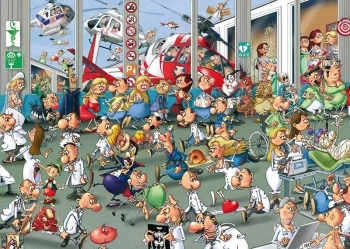 Puzzle 1000 el. Piatnik 537240 Wypadki