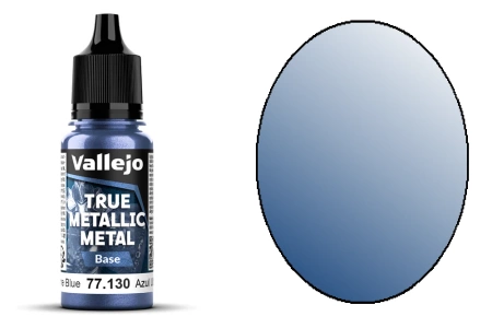 Vallejo 77130 True Metallic Metal 130 Base Ultramarine Blue