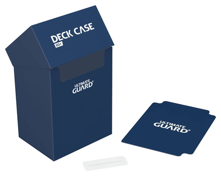 Pudełko na karty Ultimate Guard Deck Case 80+ Dark Blue / Ciemny Niebieski