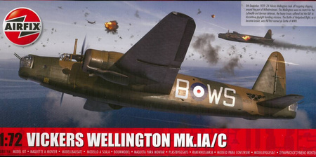 Airfix A08019A Vickers Wellington Mk.IA/C model plastikowy do sklejenia i pomalowania