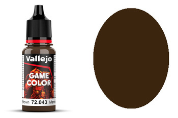 Farba Vallejo Game Color 65 72043 Beasty Brown