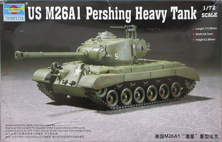 Trumpeter 07286 US M26A1 Pershing Heavy Tank