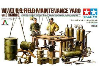 Tamiya 25106 WWII U.S. Field Maintenance Yard
