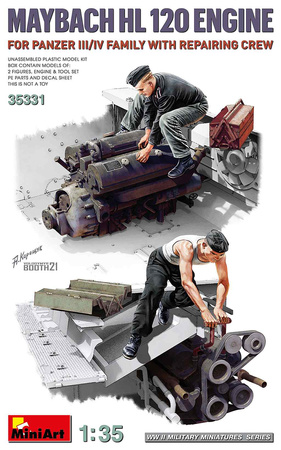MiniArt 35331 Maybach HL 120  with Repair Crew