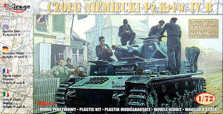 Mirage Hobby 72852 Czołg niemiecki Pz.Kpfw. IV B