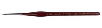 Pędzel Kozłowski 31071 Czerwona Kuna rozmiar 2