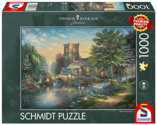 Puzzle 1000 Thomas Kinkade Kaplica (Schmidt)
