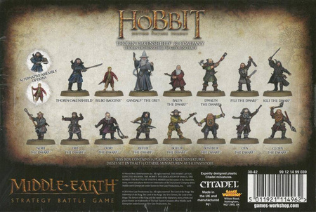 Middle-Earth SBG Thorin Oakenshield & Company