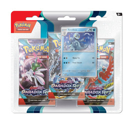 Pokemon TCG Paradox Rift 3-pack Blister Arctibax