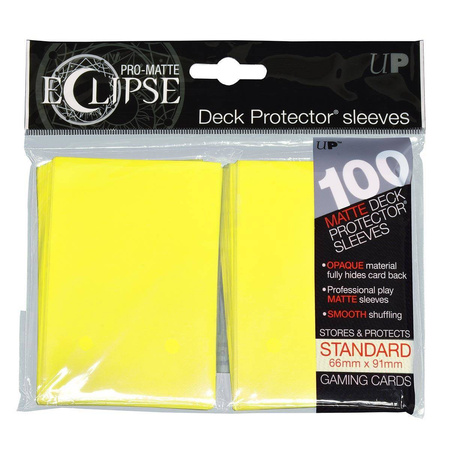 Koszulki Pro-Matte Eclipse żółte 100 Ultra-Pro