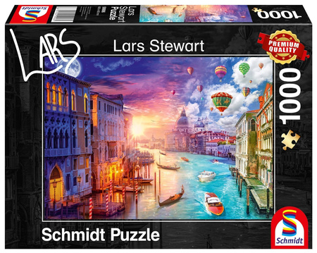 Puzzle 1000 Lars Stewart Wenecja (Schmidt)