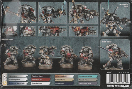 Szarzy Rycerze - Grey Knights Purifier Squad