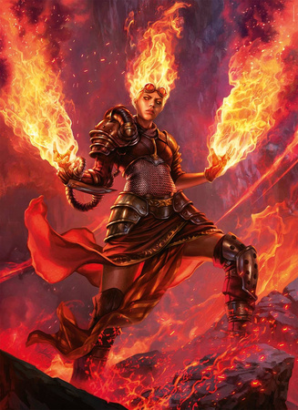 Puzzle 1000 Magic The Gathering Chandra (Clementoni)