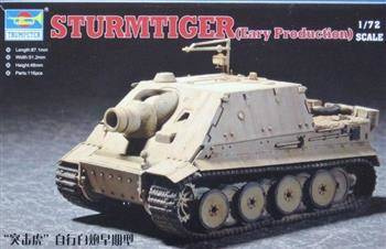 Trumpeter 07274 Sturmtiger (Early Production)