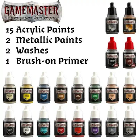 Army Painter Gamemaster Character Starter Role-playing Paint Set