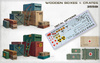 Mini Art 35581 Wooden Boxes & Crates