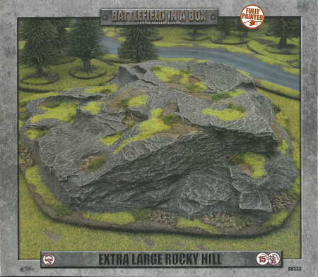 Battlefield in a Box BB533 Extra Large Rocky Hill - wzgórze skaliste