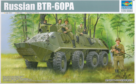 Trumpeter 01543 Russian BTR-60PA model plastikowy do sklejenia i pomalowania