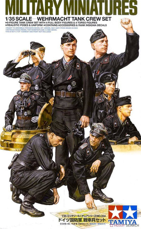 Tamiya 35354 Wehrmacht Tank Crew Set