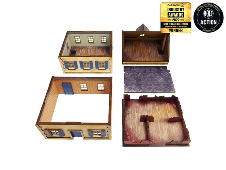 Micro Art H00127 WW2 Normandy Townhouse 3 (28 mm) - budynek