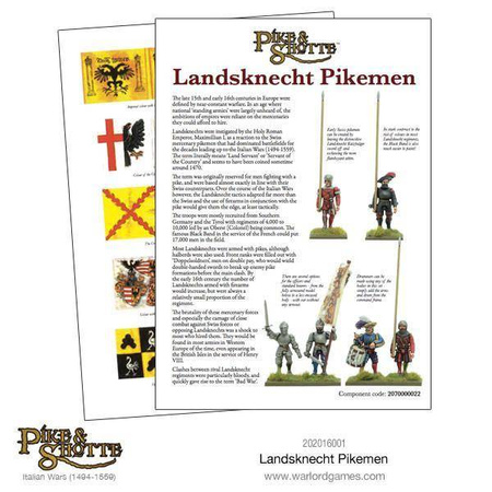 Pike&Shotte Landsknecht Pikemen