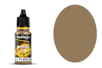 Farba Vallejo Model Air 71024 Khaki Brown