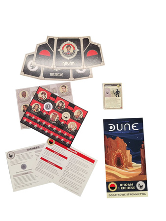 Dune Gra Planszowa Khoam i Richese / Choam & Richese PL dodatek