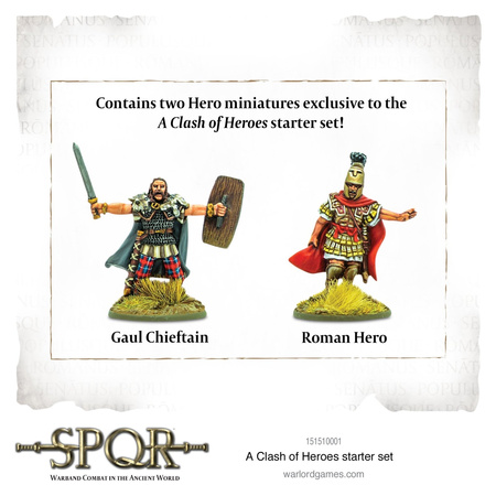 SPQR A Clash of Heroes Starter Set - zestaw startowy