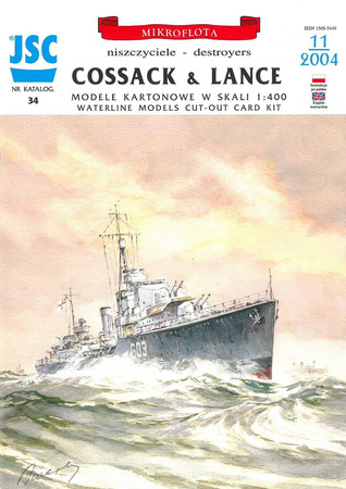 JSC nr 34 Niszczyciele Cossack i Lance