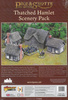 Pike&Shotte Epic Battles Thatched Hamlet Scenery Pack - mała wioska ze strzechą