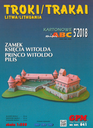 GPM 841 Model Troki / Trakai Zamek Księcia Witolda