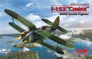 ICM 32010 I-153 "Chaika" WWII Soviet Fighter