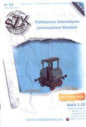 Model kartonowy Świat z Kartonu Nr. 44 Siemens Ele. lokomotywa