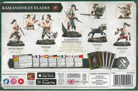 Warhammer Underworlds Blades of Khorne Kamandoras Blades