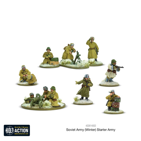 Bolt Action Soviet Army (Winter) - zestaw startowy