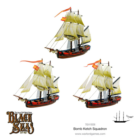 Black Seas Bomb Ketch Squadron / Kecze moździeżowe