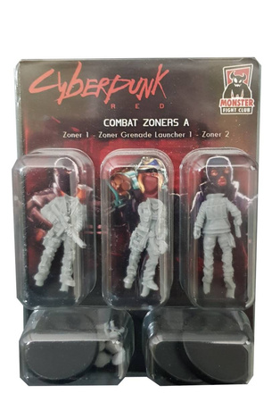 Cyberpunk Red Zoners A - figurki