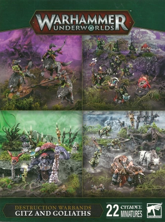 Warhammer Underworlds Destruction Warbands Gitz and Goliaths