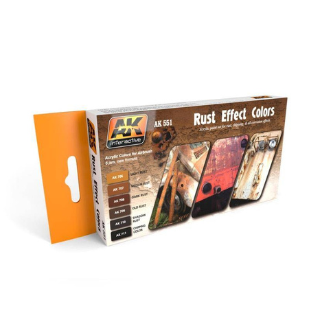 Rust Effect Colors