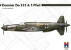 Model plastikowy do sklejenia i pomalowania Hobby 2000 Dornier Do 335 A-1 Pfeil