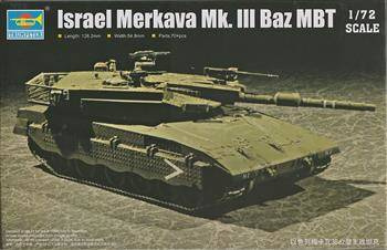 Trumpeter 07104 Israel Merkava Mk. III Baz MBT